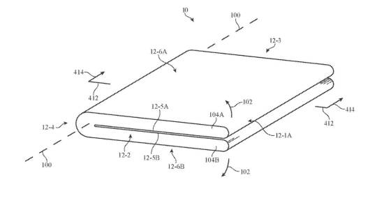 苹果新专利探索折叠iPhone 任意表面实现触敏控制